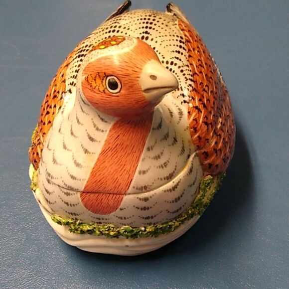 Mottahereh House Nesting Hen Ceramic Bird Figurine made in Italy Nature - Picture 14 of 14